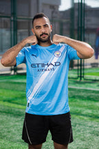 Man City  Players' Edition Jersey Home