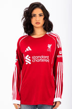 Liverpool Jersey, Long Sleeve, Wirts  Player Edition