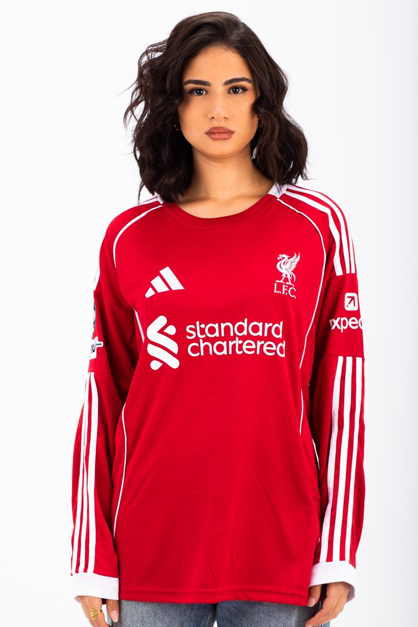 Liverpool Jersey, Long Sleeve, Wirts  Player Edition