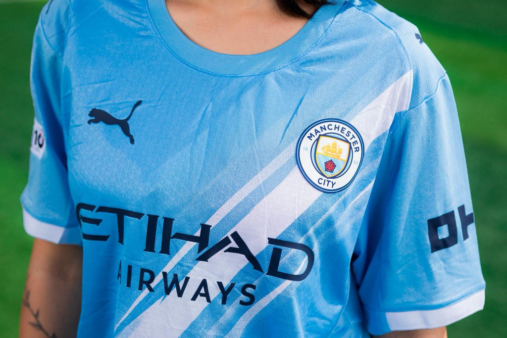 Man City  Players' Edition Jersey Home