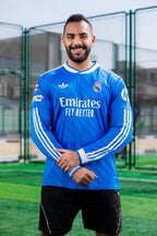 Real Madrid Third Jersey, Long Sleeve, Kylian Mbappé Player Edition