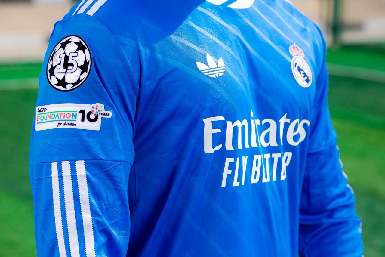Real Madrid Third Shirt, Long Sleeve, Players' Edition, UEFA Champions League