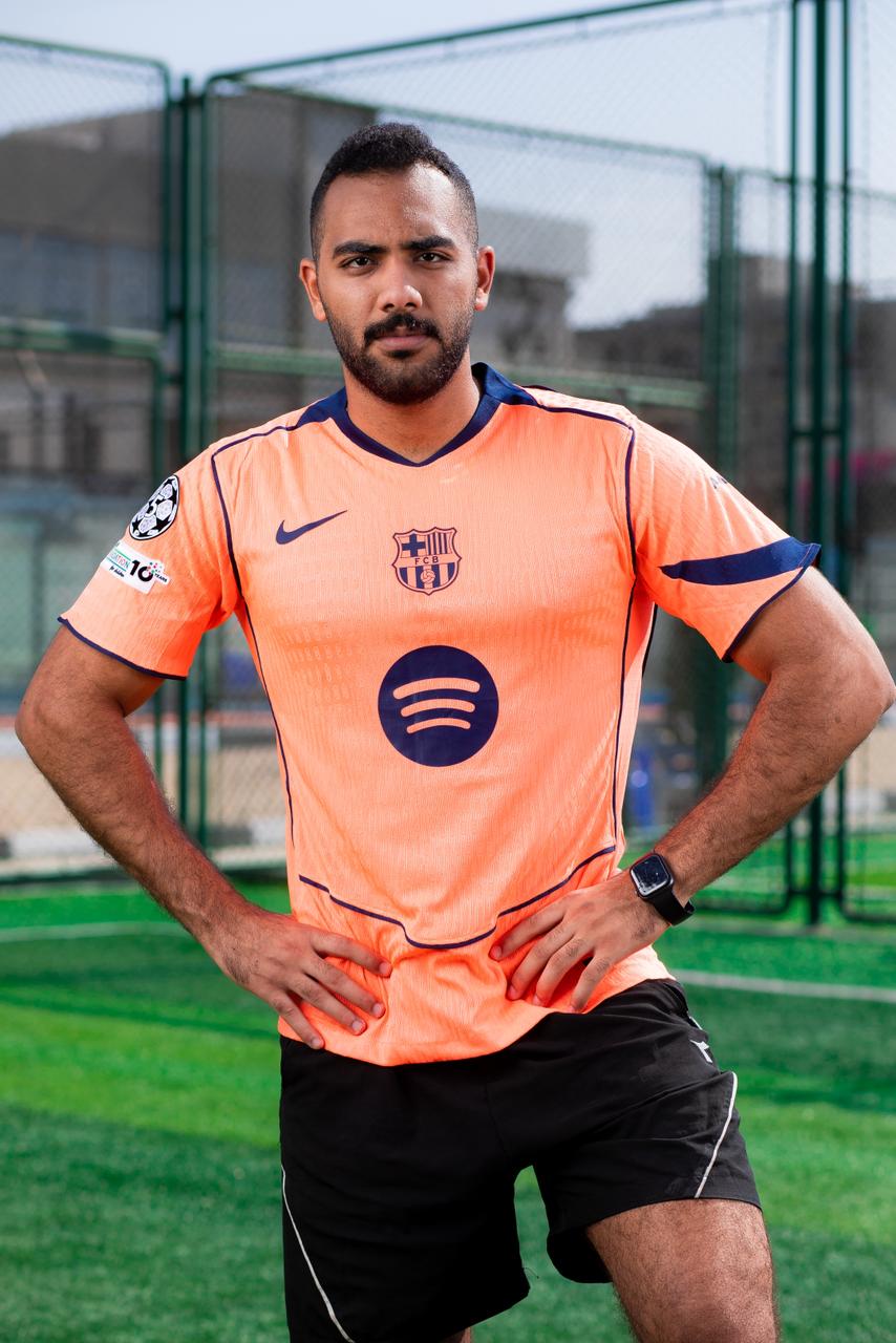 Barcelona Third Shirt, Players' Edition, UEFA Champions League