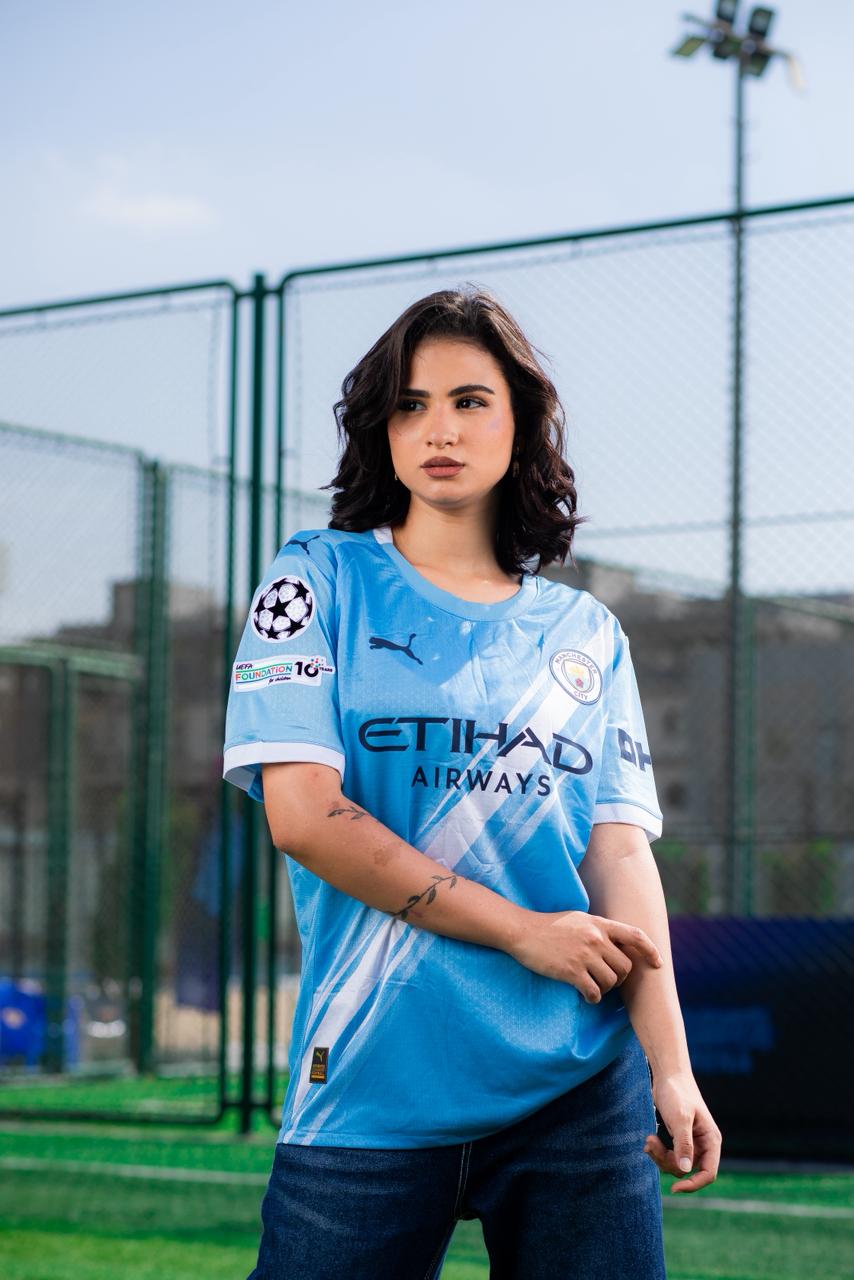 Man City Champions League Player Edition Jersey