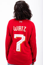 Liverpool Jersey, Long Sleeve, Wirts  Player Edition
