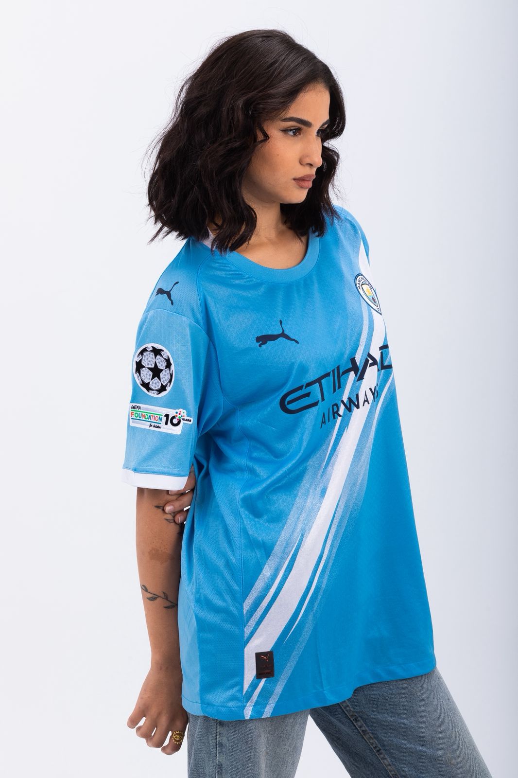 Man City  Players' Edition Shirt featuring HALAND