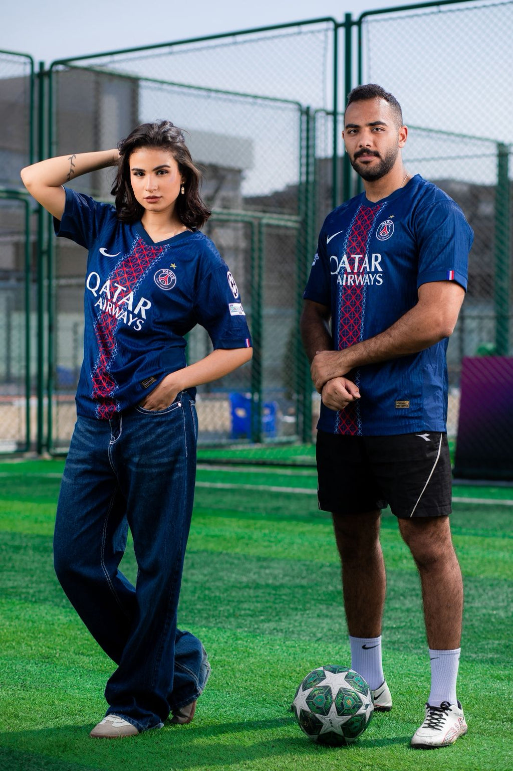 PSG  Players' Edition Shirt featuring Dembélé