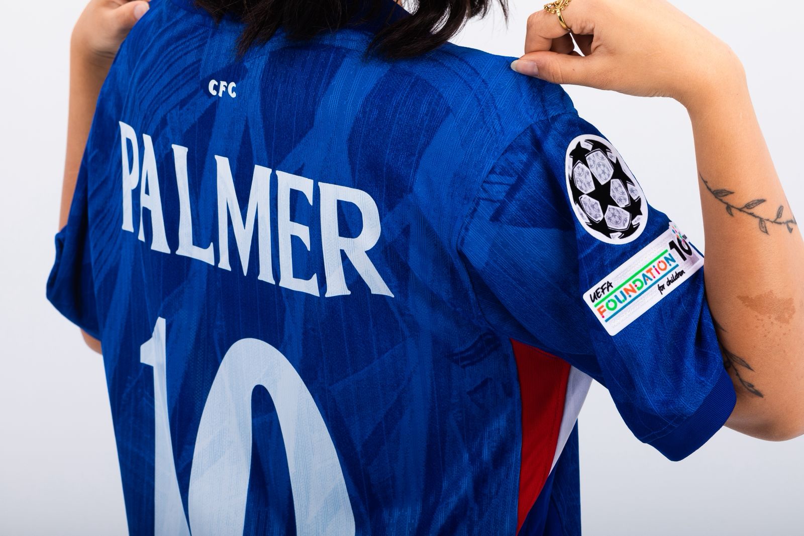 Chelsea  Players' Edition Shirt featuring PALMER