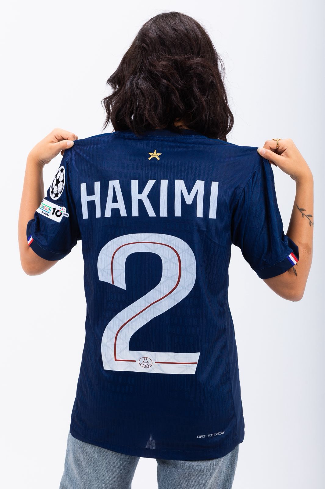 PSG  Players' Edition Shirt featuring HAKIMI