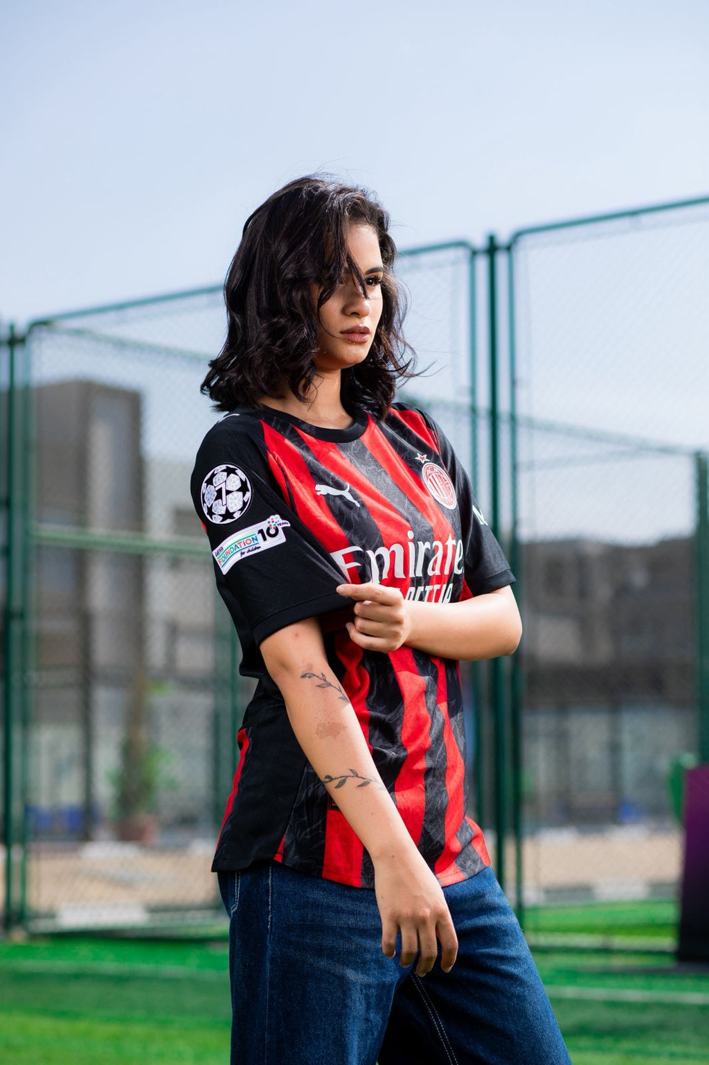AC Milan Champions League Player Edition Jersey