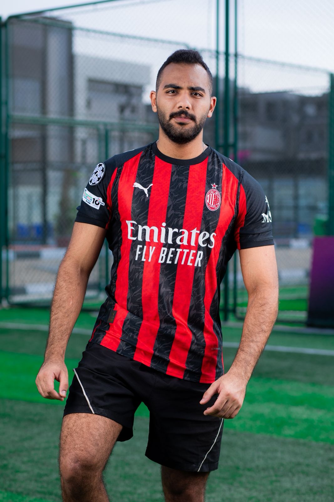 AC Milan  Players' Edition Shirt featuring Lião
