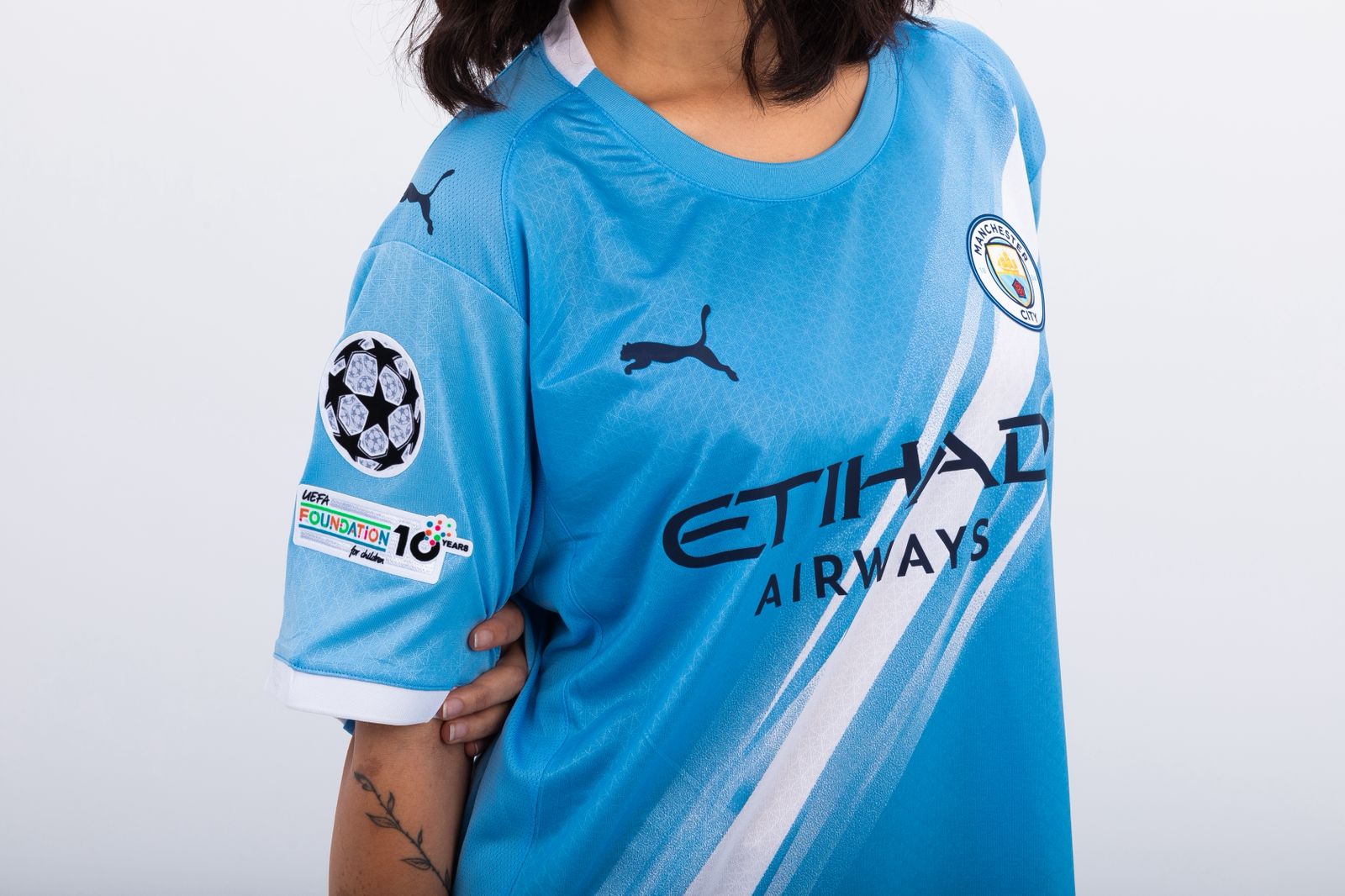 Man City  Players' Edition Shirt featuring HALAND