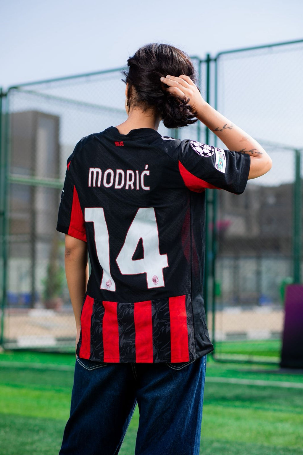 AC Milan Players' Edition Shirt featuring Modrić