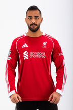Liverpool Jersey, Long Sleeve, SALAH  Player Edition