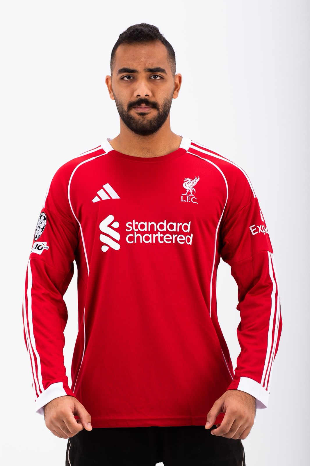 Liverpool Jersey, Long Sleeve, SALAH  Player Edition
