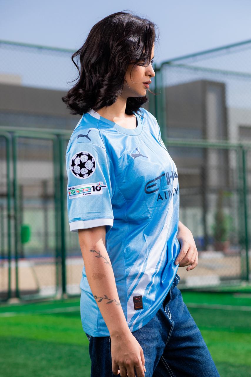 Man City Champions League Player Edition Jersey