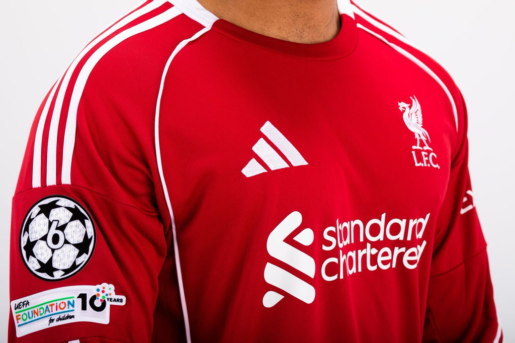 Liverpool Jersey, Long Sleeve, SALAH  Player Edition