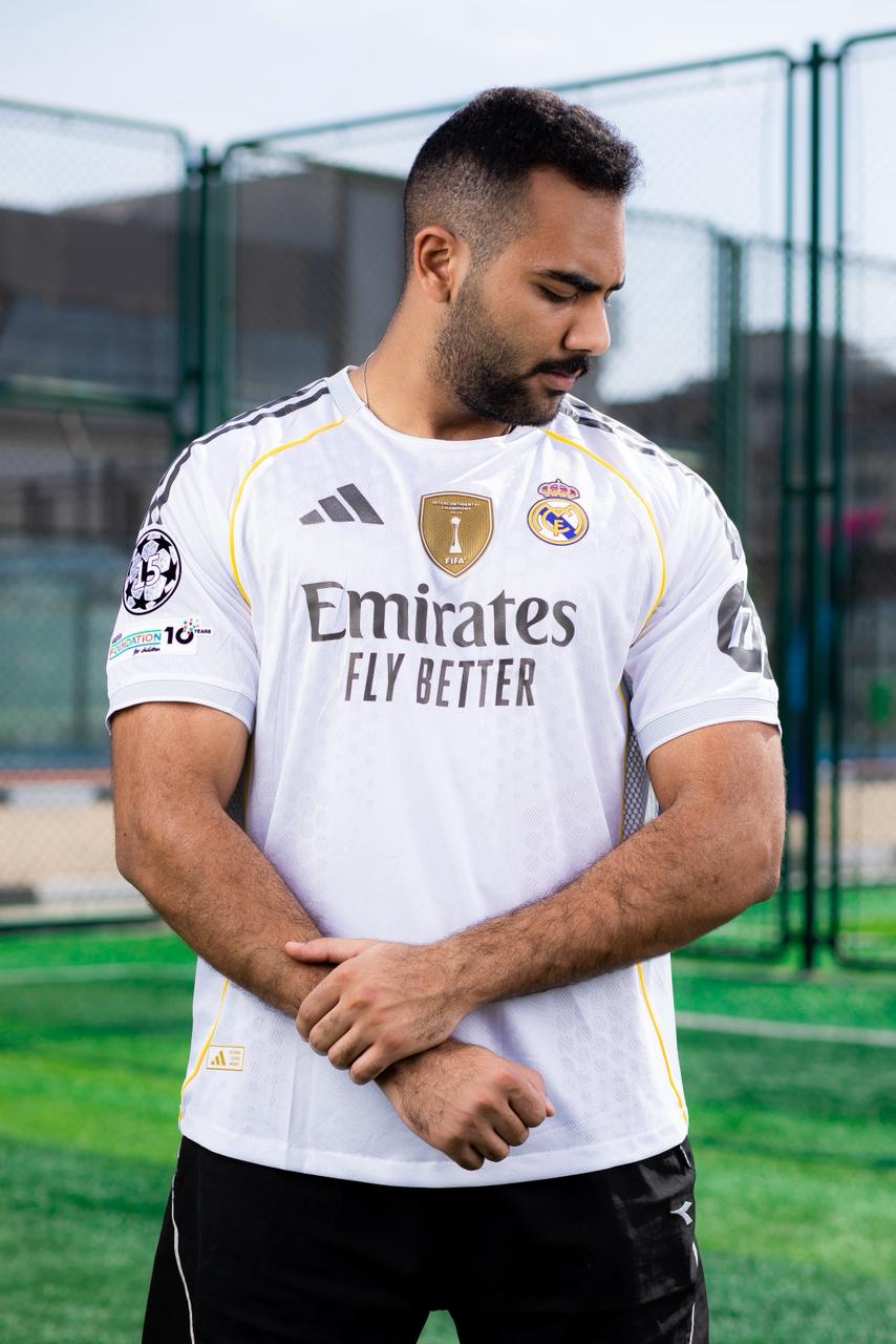 Real Madrid Champions League Player Edition Jersey