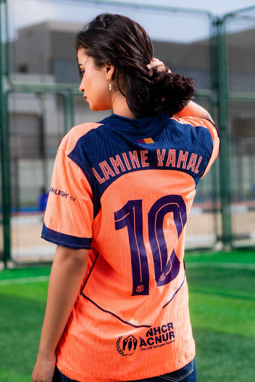 Barcelona Third Jersey, lamine yamal  Player Edition