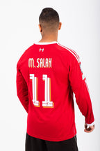 Liverpool Jersey, Long Sleeve, SALAH  Player Edition