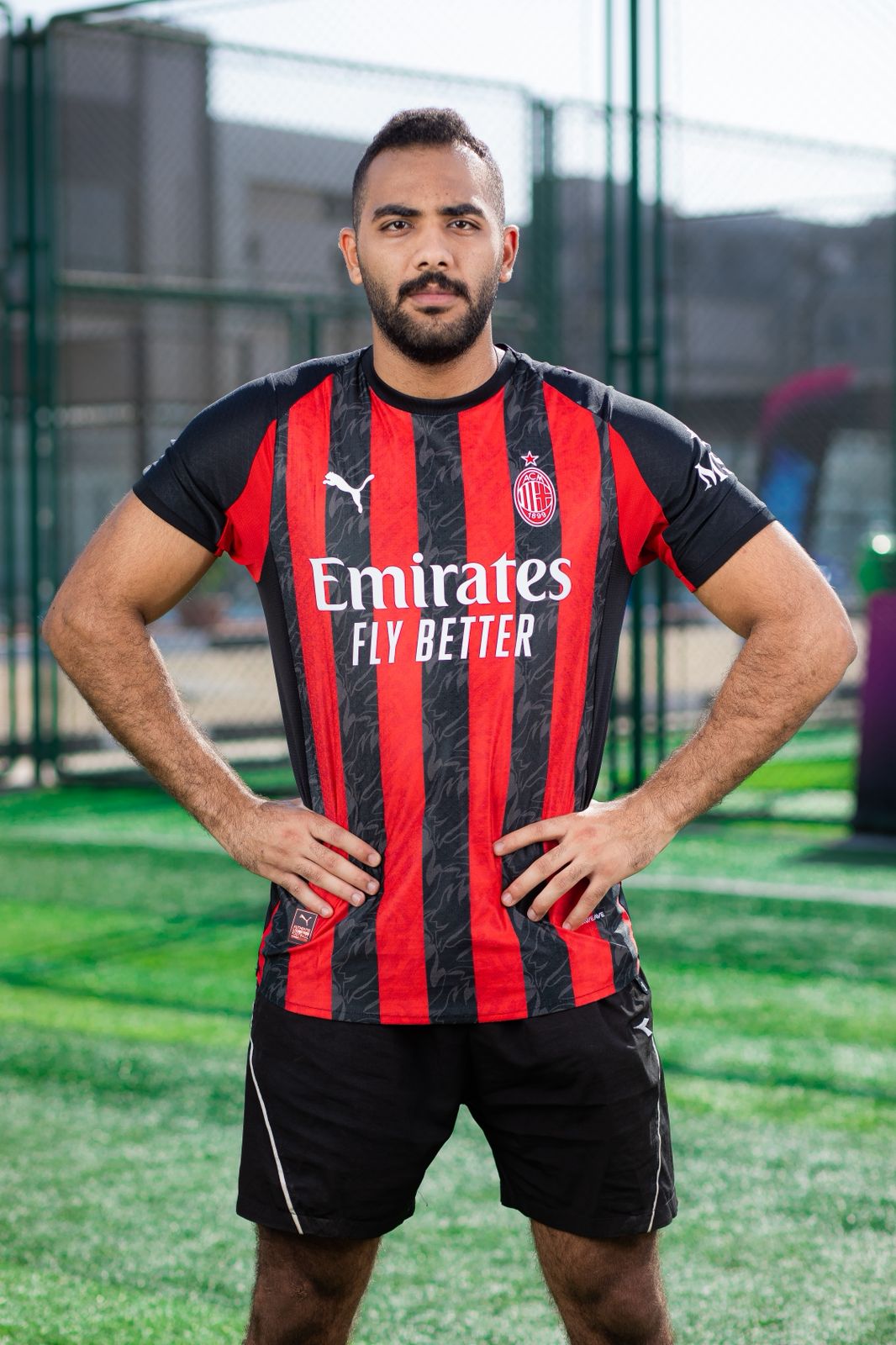 AC Milan Players' Edition Jersey Home