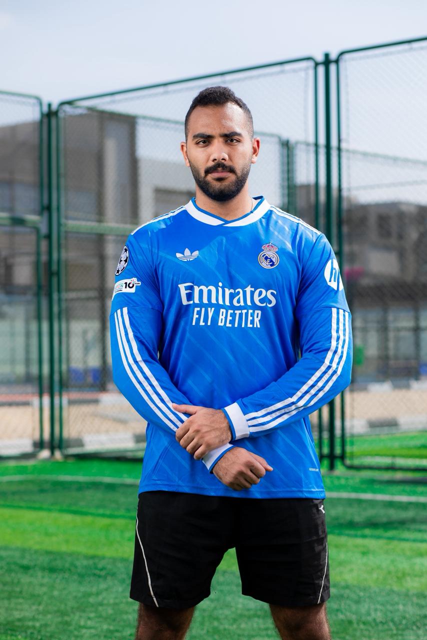 Real Madrid Third Shirt, Long Sleeve, Players' Edition, UEFA Champions League