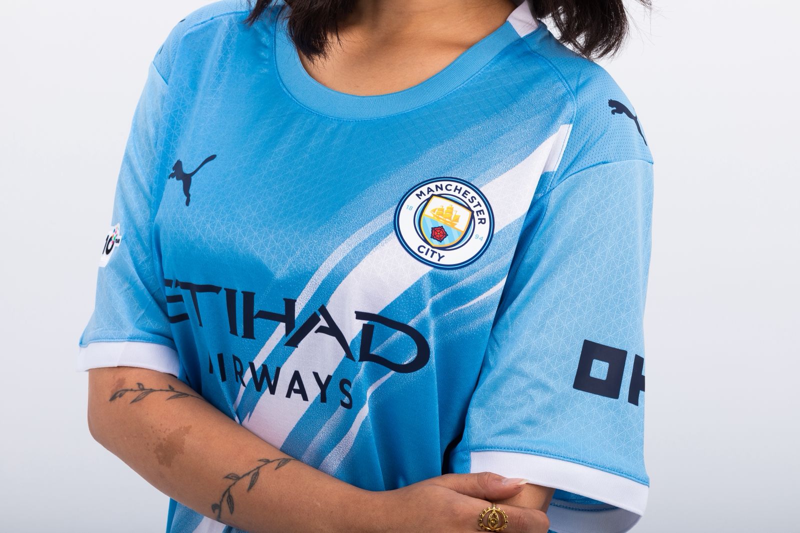 Man City  Players' Edition Shirt featuring HALAND