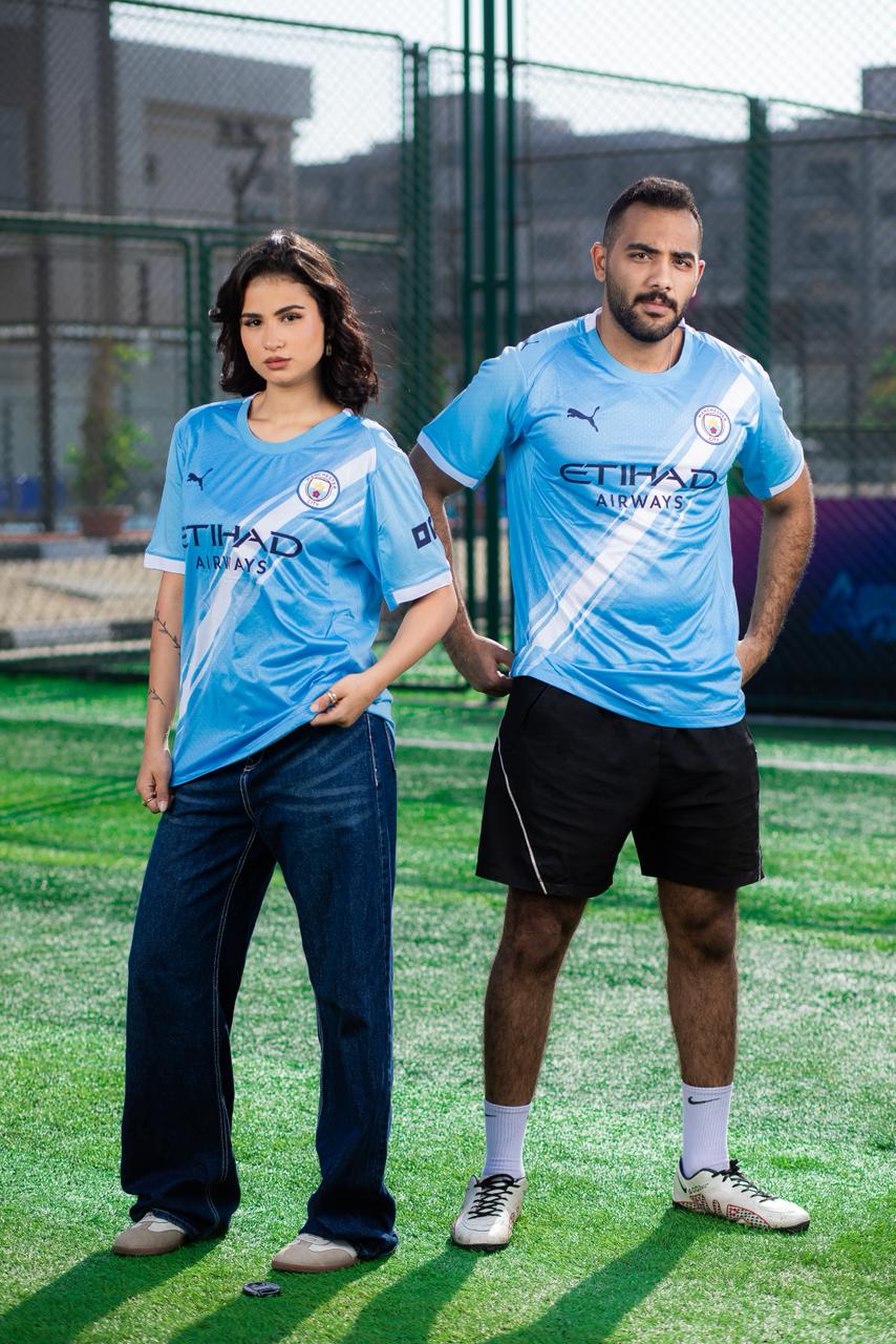 Man City  Players' Edition Jersey Home