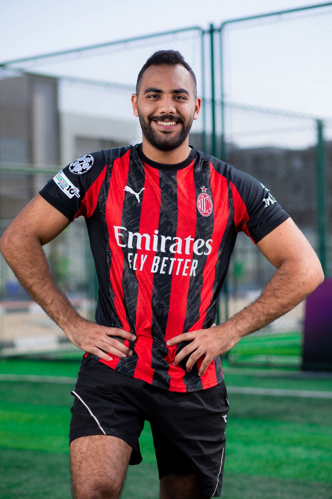 AC Milan Champions League Player Edition Jersey