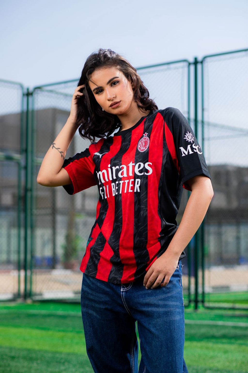 AC Milan Players' Edition Shirt featuring Modrić