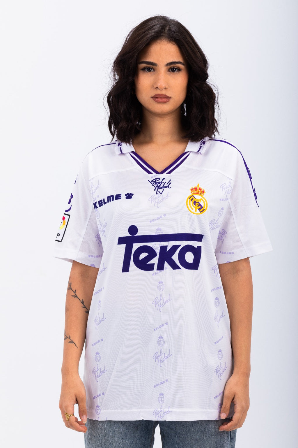 Real Madrid Classic 1994 Season  Jersey - Roberto Carlos Edition